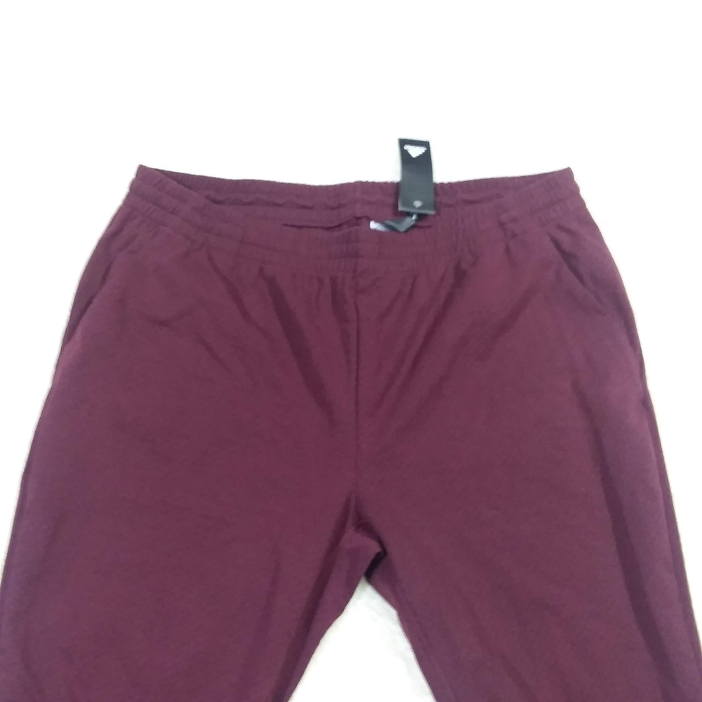 Adidas squad pants maroon and white men's size 2x - Picture 3 of 9